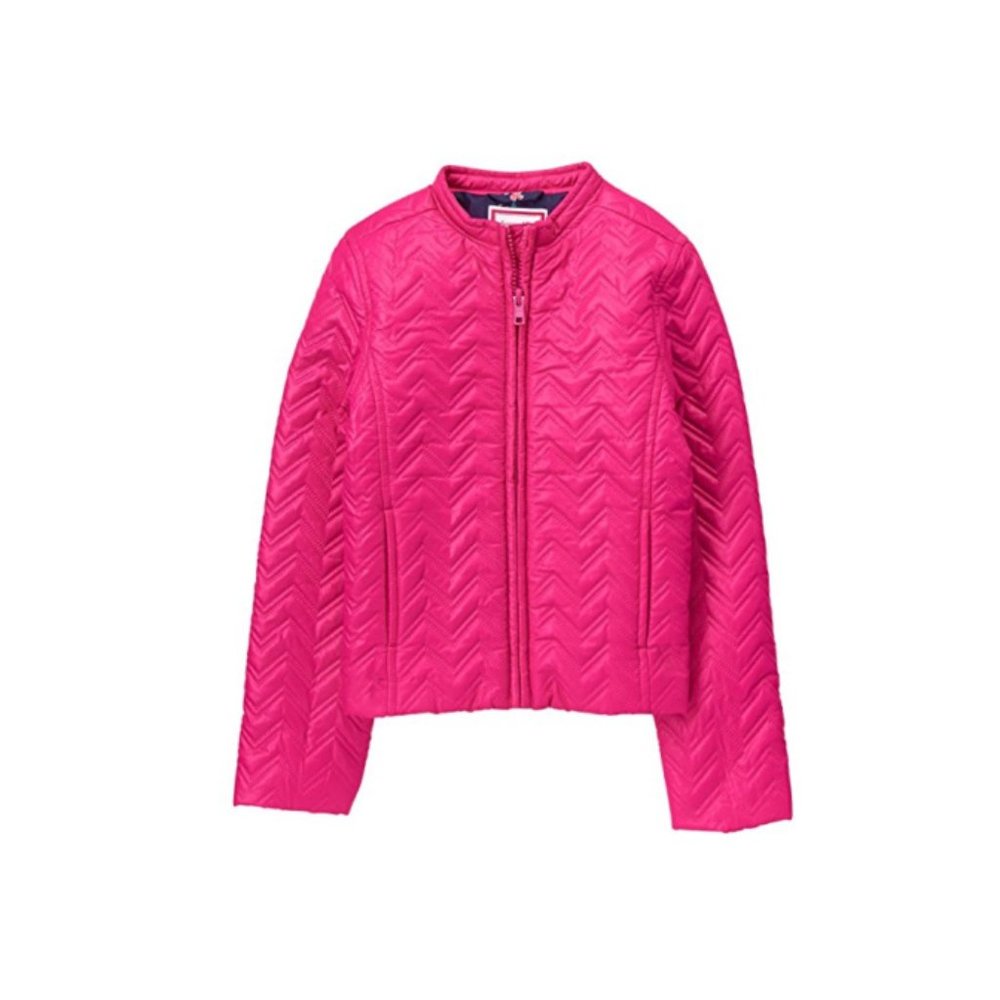 New with tags Gymboree Little Girls' Quilted Puffer Jacket Large 10-12 years